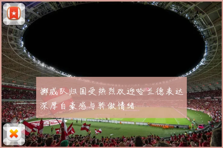 挪威队归国受热烈欢迎哈兰德表达深厚自豪感与骄傲情绪